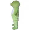 2018 Rabat Factory Sprzedaż Head Green Pig Mascot Costume dla dorosłych do noszenia na sprzedaż