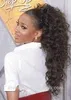 Ciara 100% human Hair ponytail Extensions natural Curly brazilian Hair Ponytail Hairpiece Drawstring Ponytails Pieces Buns Peruca 100g-160g