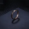 With Side Stones 8mm 6mm 4mm Black & Rose Gold Men's Tungsten Carbide Wedding Band For Boy And Girl Friendship Ring Russian W263e