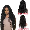 Prejuído Brazilian Human Human Hair Lace Front Wigs para Mulheres Negras Onda Corporal / Onda Solta Natural Steide Wigs Cor Natural Best Selling Itens