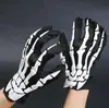 Five Fingers Gloves Fashion Halloween Horror Skull Claw Bone Skeleton Goth Full Winter Women Men Driving