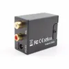 Freeshipping Dijital Analog Ses Dönüştürücü Adaptör Optik Toslink Koaksiyel R / L Dijital Optik Koaksiyel Analog RCA Ses Dönüştürücü