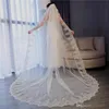 Berta 2020 Wedding Veils Ivory White Cathedral Length Designer Long Bridal Veils Lace Edge Wedding Accessories With Combs4797529