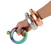 3.5 oz acero inoxidable jarra pulsera alcohol cadera matraces embudo brazalete pulsera regalo de la joyería embudo brazalete libre de DHL