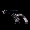 Smoking Accessories beveled edge Quartz Banger bucket 5mm bottom 25mm OD Nail Female Male 14mm Domeless nails for glass water pipe bong