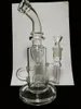 9,5 polegadas Hookahs Klein Dab Rig Glass Bongs Torus Bongo Recycler Petróleo Plataformas De Fumadores Tubos de Água Conjunto tamanho 14.4mm preço barato navio grátis