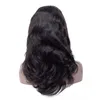 Barato brasileiro onda do corpo cabelo humano perucas dianteiras do laço para preto feminino 130 dendity peruano cabelo virgem indiano perucas de renda suíça 8220548