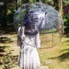 Przezroczysty parasol Parasol Kids Parasol Rain Kobiety Śliczne przezroczyste paraguas dobra jakość Poe4046760