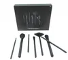 7 pcs elf Makeup Brush Set black Foundation eye shadow blush Cosmetic Brush Makeup Tools Beauty Makeup DHL freeshipping