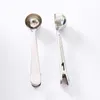 Multifunctional Stainless Steel Coffee Measuring Scoop With Bag Clip Sealing Tea Measuring Spoon Kitchen Tool c535