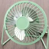 Aluminum leaf Quiet Mini Table Desk Personal Fan and Portable Metal Cooling Fan for Office Home High Compatibility