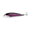 Ny ankomst 6 färger 8cm / 6g Transparent Laser Minnow Fiske Lures, Fiske Hårdbete, 60st / Lot, Gratis frakt