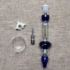 Kit collezionisti Nector piccoli con clip Keck Chiodo in titanio Bong in vetro Collettore Nector Mini tubi dell'acqua Impianti petroliferi congiunti da 10 mm NC10-10