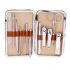 12pcs manicure set Stainless Steel nail extension kit Clipper cutters for manicure Pedicure Tools Professional set for manicure5001522