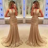 2019 sexy élégant longues robes de soirée satin tissu fille noire style country occidental pour femme robe or bal robes formelles sirène