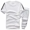 Män Active Suit Sweatshirts Brand Clothing Sommarpassar Kort TrackSuit Baseball Sweat Suit Gray Homme M-5XL