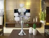 Holders 69cm(H) wedding crystal table centerpiece crystal chandelier Holders 7 heads candle holder decoration Banquet supply LLFA