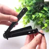 Professional No Blade Butterfly Knife Shape Design Comb Butterfly Knife Training Tool Without Blade Stainless Steel Practice Toy271L
