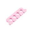 Nova Moda Rosa Macio Espuma Toe Separador Dedo Spacer Manicure Pedicure Prego Ferramentas Atacado LX3220