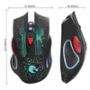 Alta qualità 5500DPI LED Retroilluminazione Optical 6D USB Wired Gaming Mouse Mouse ergonomico Pro Gamer Computer Games Mouse Mouse per PC Laptop