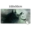 Grote gaming muismat 1000 * 500 mm vergrendeling rand bureau pad toetsenbord mat rubberen mousepad