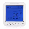 Freeshipping Digital Thermostat Weekly Programmable 16A Floor Heating Part System Thermostat Room Temperature Controller Thermometer