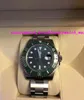 Pudełko/certyfikat Wysokiej jakości zegarek 40 mm 116610 116610 Ceramiczny zielony automatyczny ETA 2836 Ruch Sapphire Glass Waterproof Watch zegarki męskie