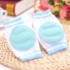 7 Cores Toddlers Knitting Sponge Kneepads Bebê Anti-Slip Joelho Almofadas Bebês Rastejando Proteção de Proteção de Segmentação De Tricô Cotovelo Pad Mat AAA497