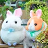 Belle poupée en peluche lapin Animal doux, grand lapin de dessin animé en peluche, jouet animaux oreiller décoration cadeau pour enfants 17 pouces 42cm DY500549172292