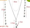 fashion Sexy Bride long tassel bohemian backdrop choker necklaces for women pearls statement jewelry necklaces chains wholesale
