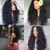 Long Curly Wigs for Women Short African American 22inch Synthetic Wigs Middle Part Wigs Summer Synthetic Hairstyle for Women #27 613#