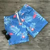 Summer Nading Trunks para hombres Flamingo Boy Swimming Shorts Men Azul Swimwear Beach Masculino M2XL1430747