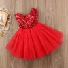 Vestidos de meninas Glitter Tulle Bow Backless Verão Saia Roupas de Bebê Moda Crianças Estilo Europeu Crianças Roupas Boutique