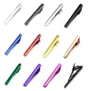 New Candy Colors Simple Tie Clips Business Suits Tie Bars Fashion Jewelry for Men Drop Ship