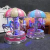 Korean carousel box chain light creative wedding music lovers gift Wind-up Toys