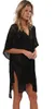 Traje de baño Traje de baño de ganchillo Mujer Blusa de playa de punto Bikini informal Cubrir Ups Vestido de talla grande sexy Traje de baño de verano suelto con protector solar LY01