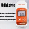 ELITECH USB TEMPERATION DATA LOGGER TEMPERATUR SENSOR TEMP RECORDER RECORDER TERMOMETRO RC-5 + DIGITAL DATA LOGGER