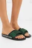 Ny ankomstmän och kvinnors mode Satin Bow Slides Sandaler Tofflor Outdoor Causal Beach Flip Flops