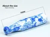 Försäljning Keramisk rörlängd 78mm Personlig Blå och Vit Porslin
