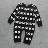 Baby Rompers 0-18m Vêtements NOUVEAU-BAND BEBY BOY VOITS RAIPER COTTON LONGE LONGE SUIRM