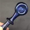 4inch Coloré Pipe Pipe Main Fumeur Huile Burner Verre Cuillère Tuyaux Mini Dab Pinces Tubes à poignée pour Tabac