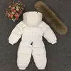 pasgeboren winter romper baby snowsuit baby overjas kinderen sneeuwkleding jumpsuit eendendons jas voering kind nieuwjaarskostuums7037607