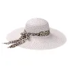 Chapeau de soleil pliable à grand bord, chapeaux d'été pour femmes, chapeau de paille de Protection, chapeau de plage