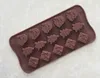 Świąteczne formy do pieczenia silikonowe formy czekoladowe formy Choinka Różdżka Sock Snowman DIY Baking Mould8866488