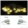 Décoration de guirlande de bandes de LED 10M 80 bande de LED Décoration de Noël Chaîne de fées cinq étoiles USB / EU / US / Lampes d'intérieur à piles sèches