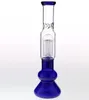 Beaker Hookahs Joint 14.4mm Match Downstem Two Function Glass Pipes Arm-Tree Percolators Oil Rigs Water Pipes 30cm