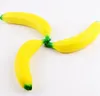 Banana Squishy Imitacja Fidget Zabawki Squishies Squeeze Prezent Zapach Pachnący Jumbo Żółnie Dekoracja Pasek Telefon Darmowa Wysyłka