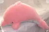 hot 30cm to 200cm Blue / Pink Dolphin cute plush toy doll soft pillow cushion Valentine'sGift