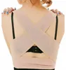 Hopeforth Lady Elastic Powerure Corrector Chest Support Back Straightener Shoulder Brace Midja Stödbälte för kvinnor S-XXL