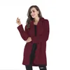 Abrigo largo de piel para mujer, chaqueta cálida de piel sintética para invierno, abrigo peludo para mujer, cárdigan de manga larga, prendas de vestir, abrigo